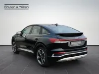 Gebraucht Audi Q4 Sportback e-tron S-Line 150 kW (204 PS) 2022 Schwarz SUV