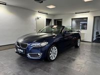 Gebraucht BMW 220 Luxury Line 190 PS (139 kW) 2015 Blau Cabrio