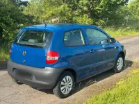 Gebraucht VW Fox 60 PS (44 kW) 2011 Blau Kleinwagen