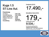 Gebraucht Ford Kuga ST-Line 175 PS (128 kW) 2018 Iridiumschwarz metallic SUV