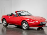 Gebraucht Mazda MX5 116 PS (85 kW) 1992 Rot Cabrio