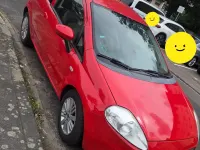 Gebraucht Fiat Grande Punto 90 PS (66 kW) 2007 Rot Kleinwagen