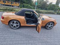 Gebraucht Mazda MX5 110 PS (80 kW) 1998 Gold Cabrio