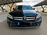 gebraucht Mercedes C200 T d AUTOMATIK AHK FACELIFT 19 Zoll 2.Hand