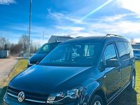 Gebraucht VW Caddy Maxi Conceptline 102 PS (75 kW) 2016 Blau Van / Kleinbus