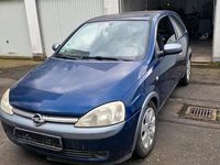 Gebraucht Opel Corsa 75 PS (55 kW) 2002 Blau Coupé