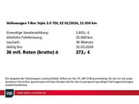 Gebraucht VW T-Roc Style 150 PS (110 kW) 2024 Petroleum blue metallic SUV