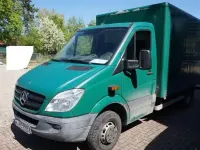 Używany Mercedes Sprinter 129 KM (94 kW) 2011 Zielony