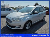 Gebraucht Ford Grand C-Max Titanium 125 PS (91 kW) 2016 Silber Van / Kleinbus