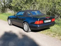 Gebraucht Mercedes SL320 231 PS (169 kW) 1998 Blau Cabrio