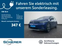 Gebraucht VW ID.4 Pure 125 kW (170 PS) 2022 Blue dusk metallic schwarz SUV