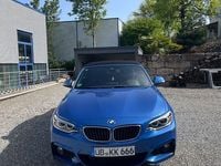Gebraucht BMW 220 M Sport 190 PS (139 kW) 2015 Blau Cabrio