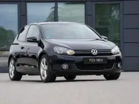 Gebraucht VW Golf VI Style 86 PS (63 kW) 2011 Schwarz Kleinwagen
