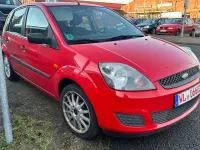 Gebraucht Ford Fiesta Trend 69 PS (50 kW) 2006 Rot Kleinwagen