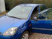 Gebraucht Ford Fiesta 2008 Blau Kleinwagen