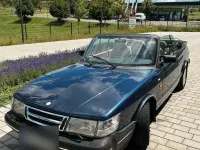 Occasion Saab 900 Cabriolet 141 ch (103 kW) 1992 Bleue Cabriolet