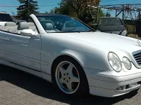 Gebraucht Mercedes CLK320 218 PS (160 kW) 2000 Weiß Cabrio