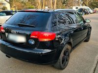 Gebraucht Audi A3 Sportback 160 PS (117 kW) 2007 Schwarz Kleinwagen