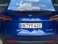 Gebraucht Tesla Model Y Performance 392 kW (534 PS) 2023 Blau SUV