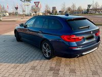 Gebraucht BMW 520 Luxury Line 184 PS (135 kW) 2017 Blau Kombi