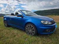 Gebraucht VW Eos Exclusive 140 PS (102 kW) 2012 Blau Cabrio
