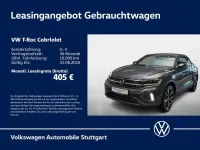 Gebraucht VW T-Roc Cabriolet R-line 150 PS (110 kW) 2023 Grün Cabrio
