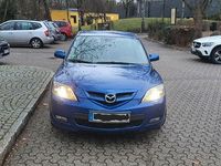 Gebraucht Mazda 3 Prime-Line 105 PS (77 kW) 2009 Blau Limousine