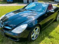 Gebraucht Mercedes SLK350 272 PS (200 kW) 2005 Schwarz Cabrio