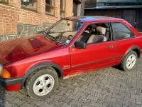 Gebraucht Ford Escort 69 PS (50 kW) 1985 Rot Limousine