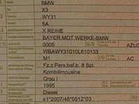 Second-hand BMW X3 184 CP (135 kW) 2011 Gri SUV