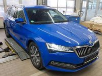 Gebraucht Skoda Superb Style 150 PS (110 kW) 2022 Blau Kombi