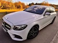 Gebraucht Mercedes E220 AMG 194 PS (142 kW) 2019 Weiß Kombi