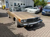 Gebraucht Mercedes SL380 204 PS (150 kW) 1983 Gold Cabrio