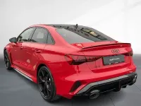 Nowe Audi RS3 Ambiente 400 KM (294 kW) 2025 Czerwony Sedan/Limuzyna