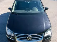 Gebraucht VW Touran 140 PS (102 kW) 2008 Schwarz Van / Kleinbus