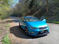 Usata Seat Leon 150 CV (110 kW) 2015 Blu Berlina