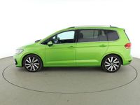 Gebraucht VW Touran Highline 150 PS (110 kW) 2018 Grün Van / Kleinbus