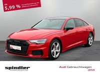 Gebraucht Audi A6 Sport 265 PS (194 kW) 2023 Tangorot metallic Limousine