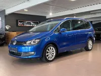 Gebraucht VW Sharan Highline 184 PS (135 kW) 2018 Blau Van / Kleinbus