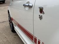 Gebraucht Abarth 595 Turismo 165 PS (121 kW) 2017 Weiß Kleinwagen