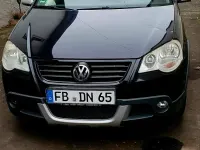 Gebraucht VW Polo Cross 80 PS (58 kW) 2007 Schwarz Kleinwagen