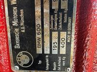 Second-hand BMW 600 1958 Roșu