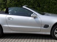 Gebraucht Mercedes SL500 306 PS (225 kW) 2002 Silber metallic Cabrio