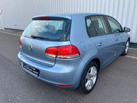 Gebraucht VW Golf VI Comfortline 122 PS (89 kW) 2009 Blau Kleinwagen