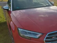 Używany Audi S3 Cabriolet 310 KM (228 kW) 2017 Czerwony Kabriolet