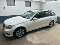 Gebraucht Mercedes C200 Elegance 136 PS (100 kW) 2014 Weiß Kombi