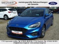 Gebraucht Ford Focus ST-Line 125 PS (91 kW) 2018 Blau Limousine