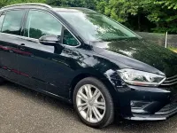 Gebraucht VW Golf Sportsvan Highline 150 PS (110 kW) 2016 Schwarz Van / Kleinbus