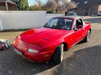 Gebraucht Mazda MX5 90 PS (66 kW) 1996 Rot Cabrio