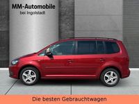 Gebraucht VW Touran Match 105 PS (77 kW) 2013 Wild cherry red metallic Van / Kleinbus